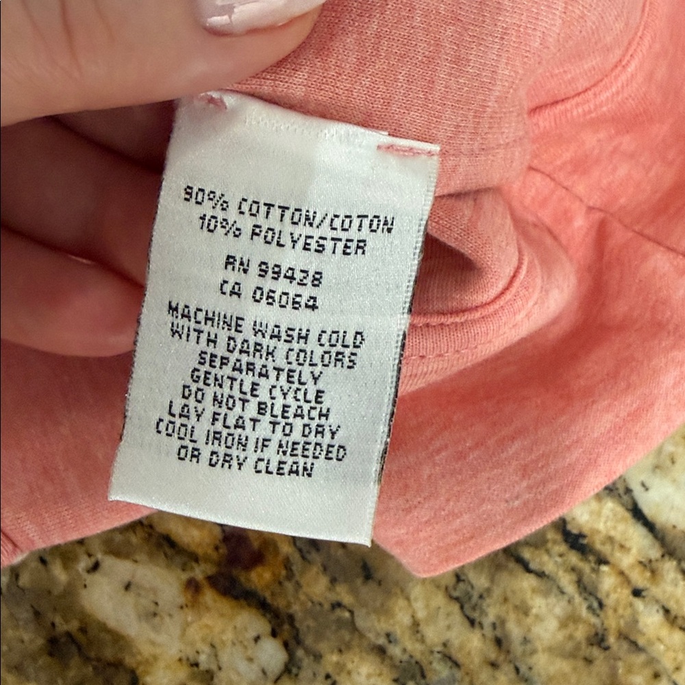 Bugatchi Houndstooth Quarter Zip Pullover Salmon … - image 7